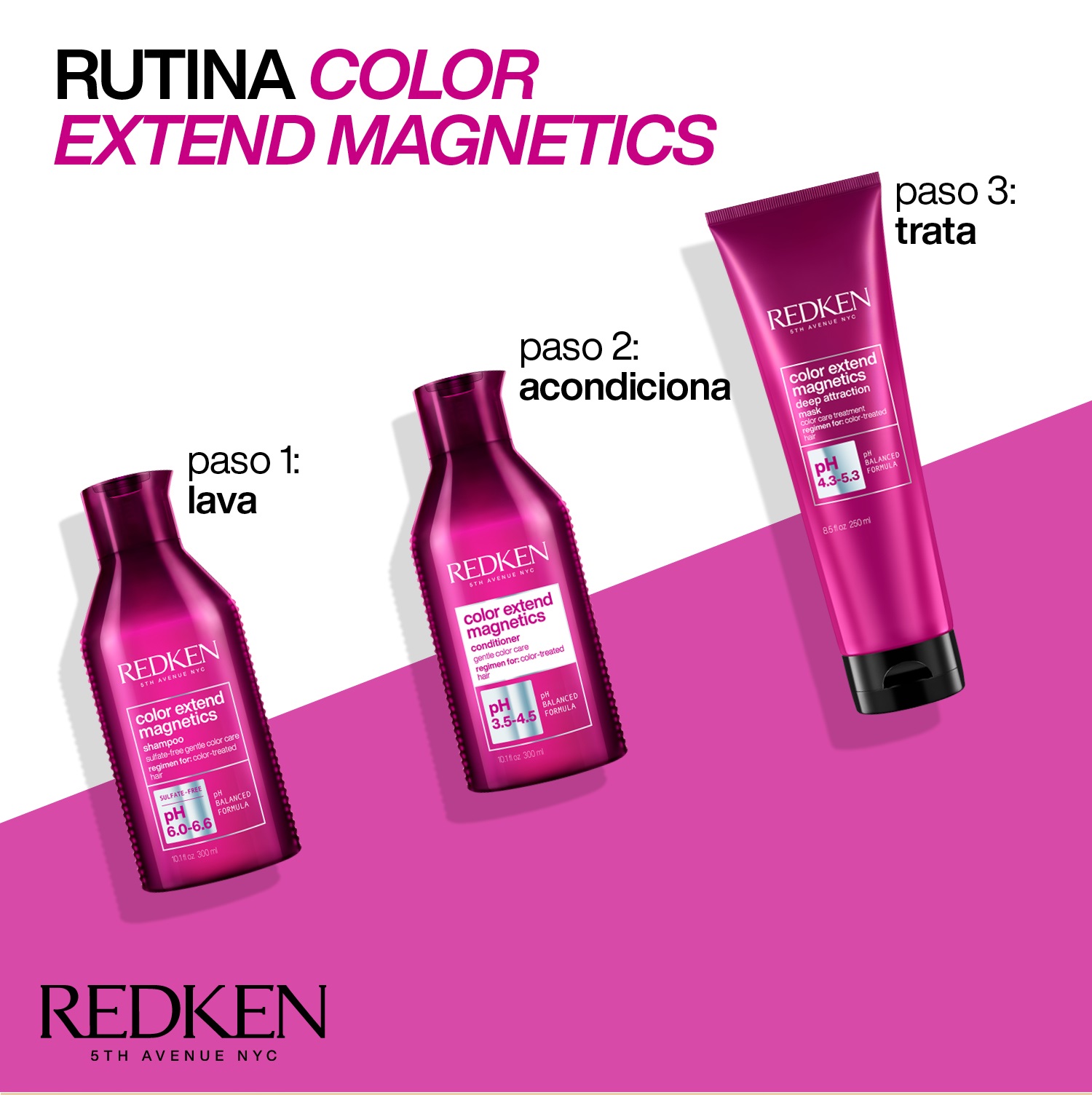 ACONDICIONADOR COLOR EXTEND MAGNETICS (ACONDICIONADOR PARA CABELLO TEÑIDO)